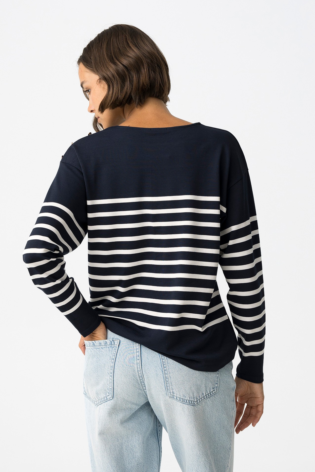 Striped Long Sleeve Tee