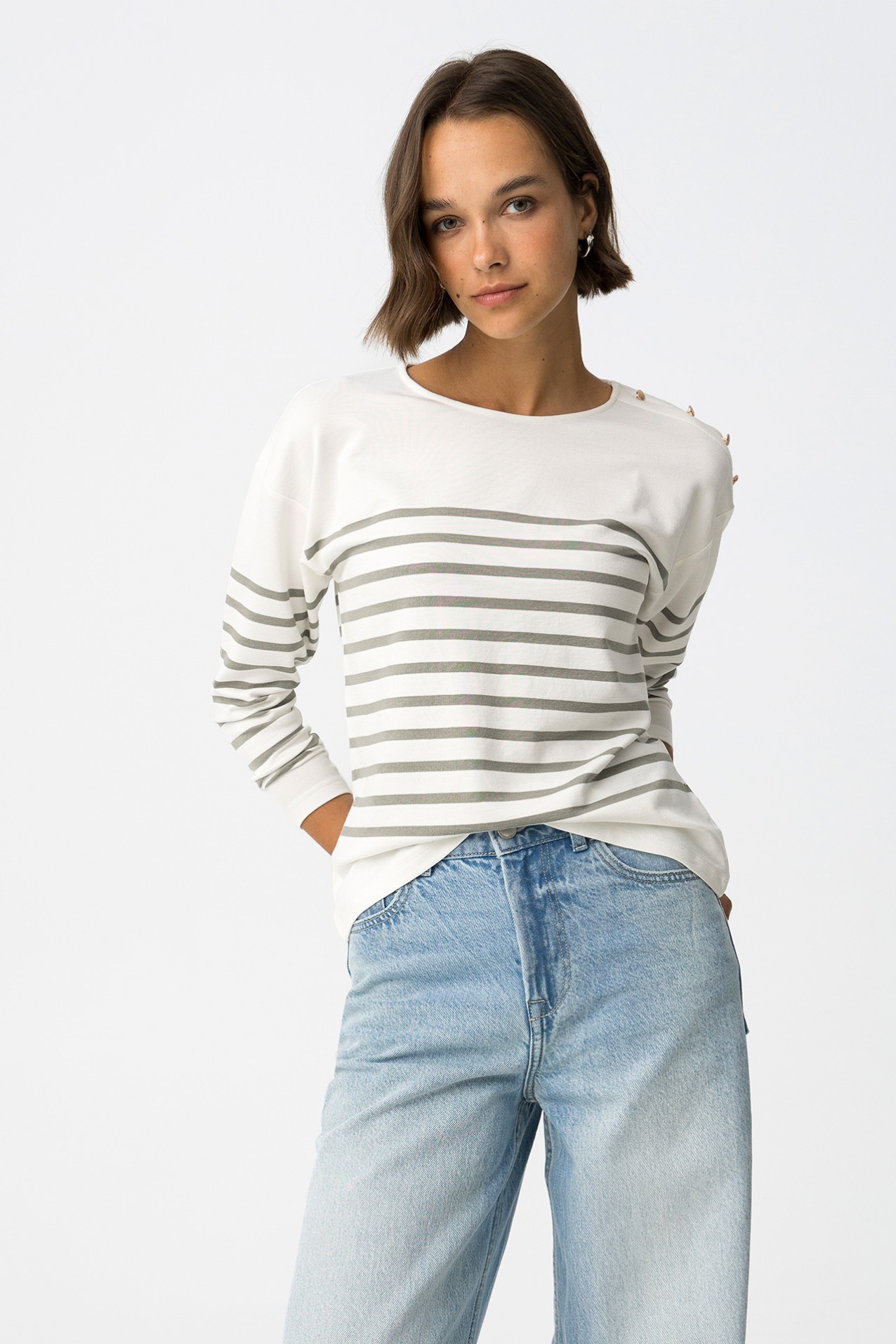 T-shirt Listrada Relaxed