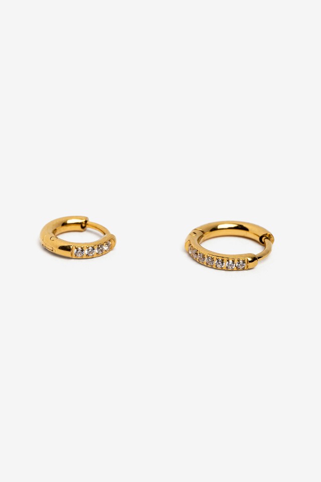 Golden Crystal Earrings Golden Crystal Earrings