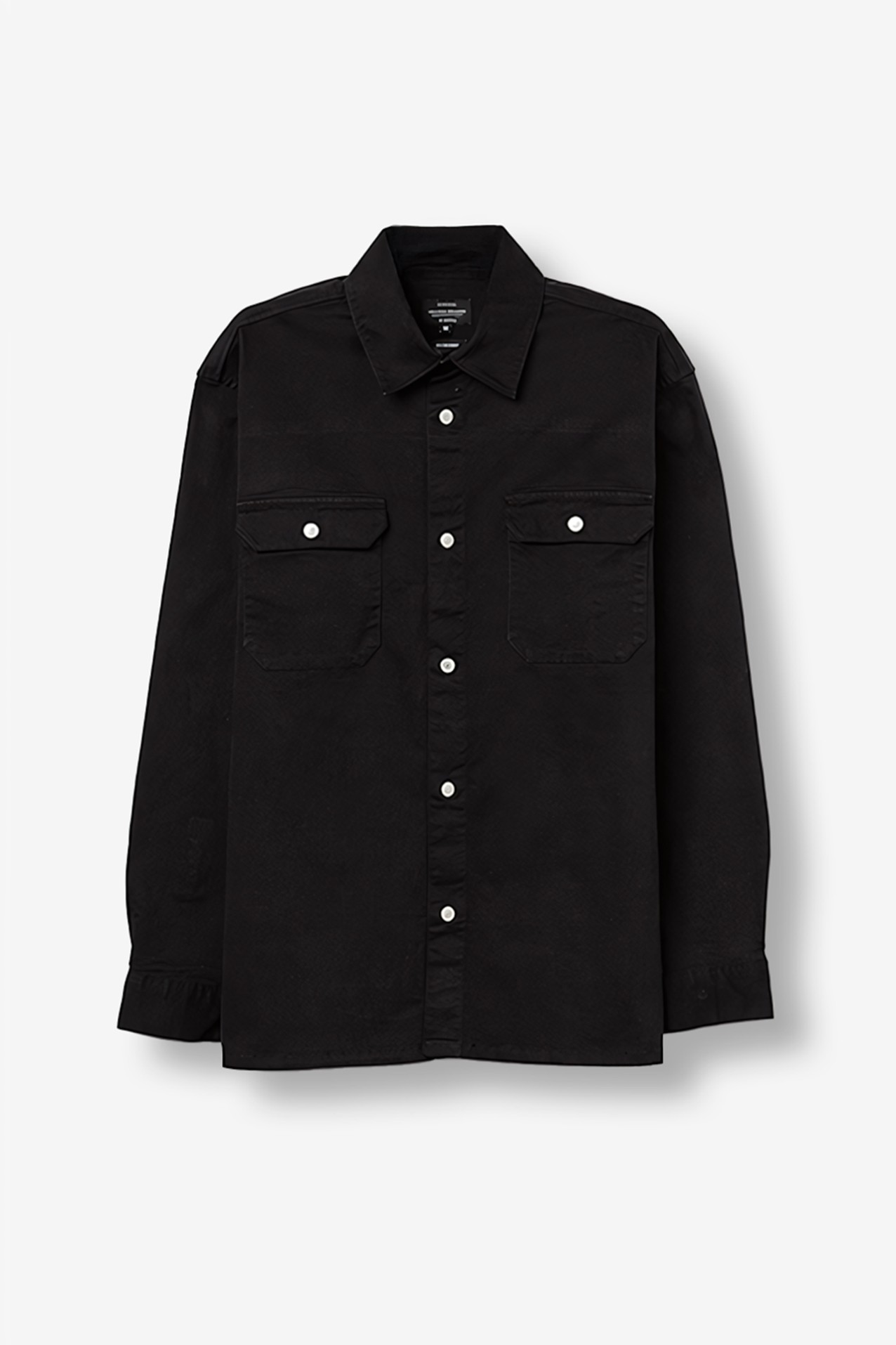 Camisa Relaxed com Botes Metlicos