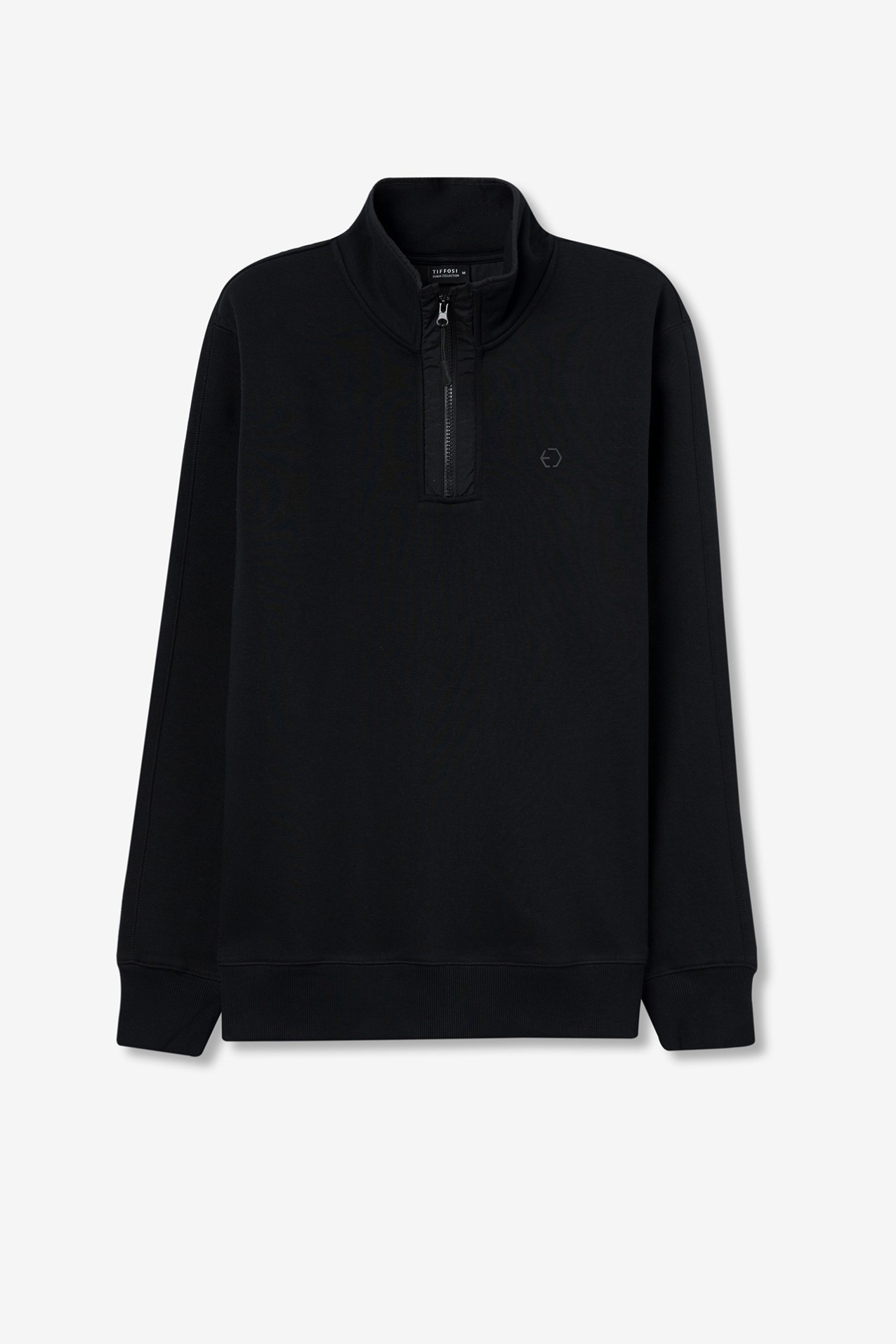Combined Sweatshirt With Zipper