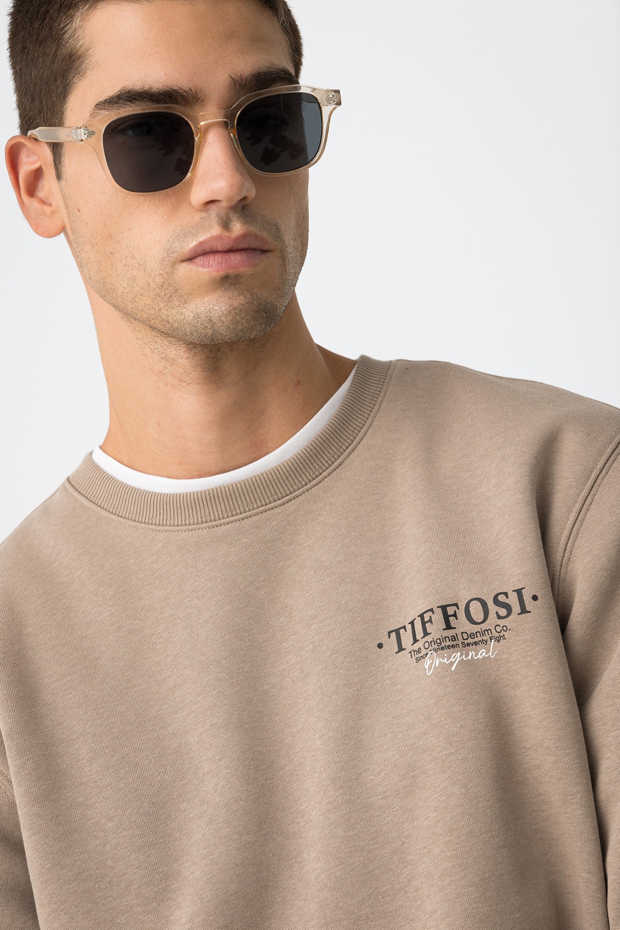 Sudadera Regular Estampada