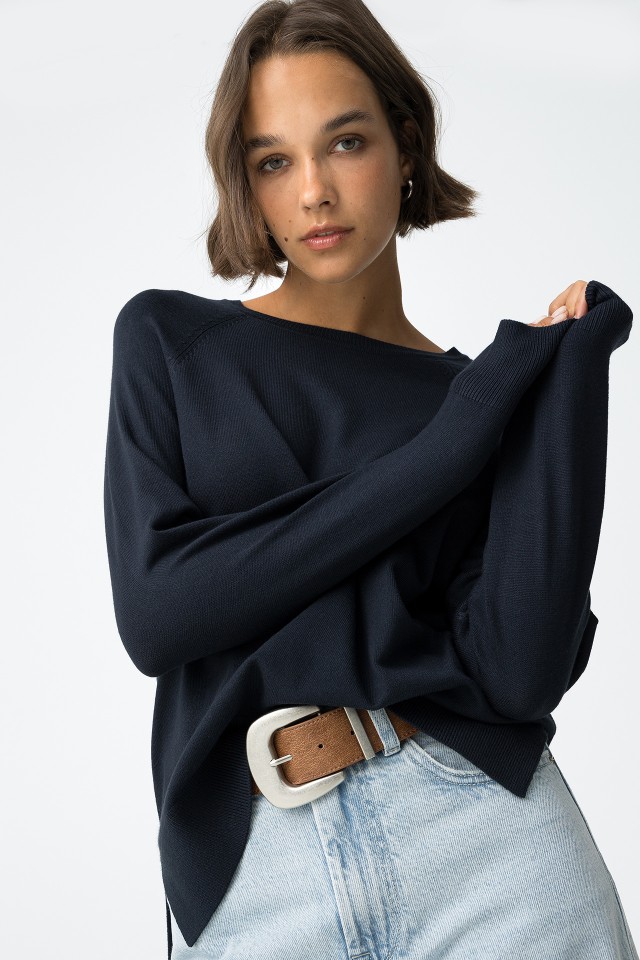 Regular Fit Plain Sweater