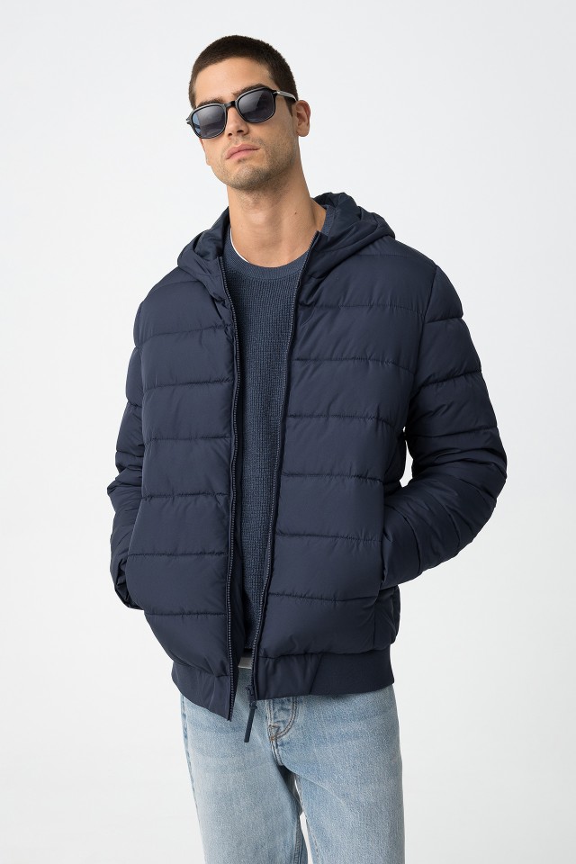 Casaco Acolchoado Resistente  Vento