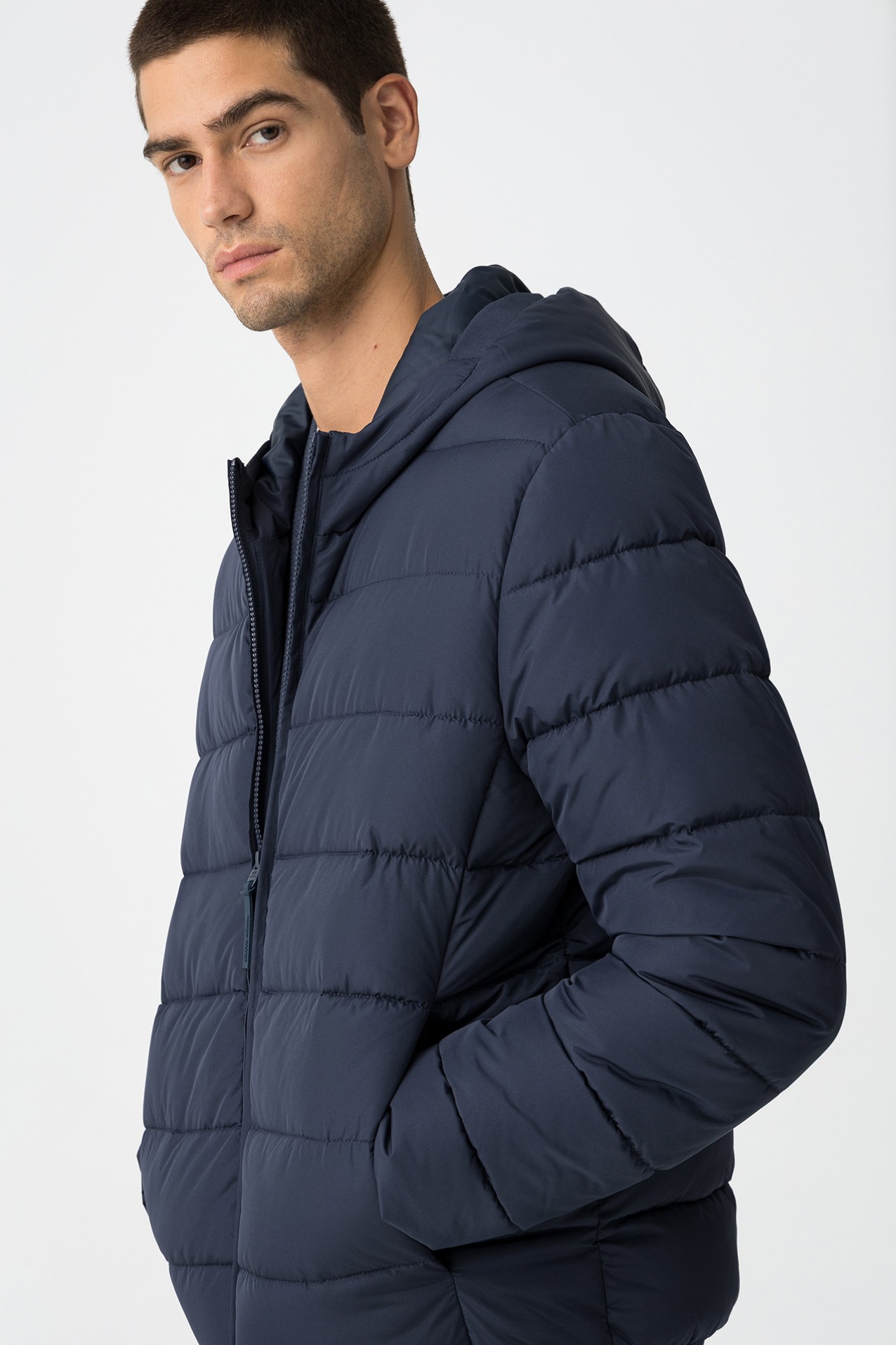 Casaco Acolchoado Resistente  Vento