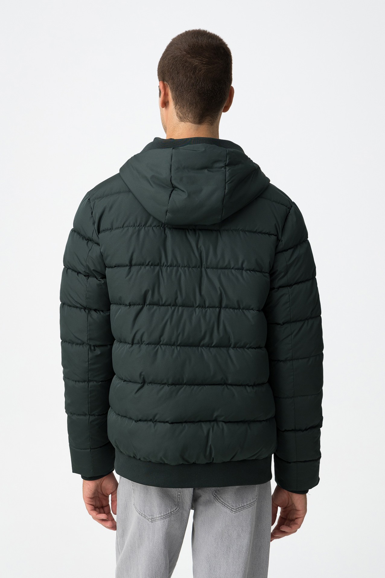 Casaco Acolchoado Resistente  Vento