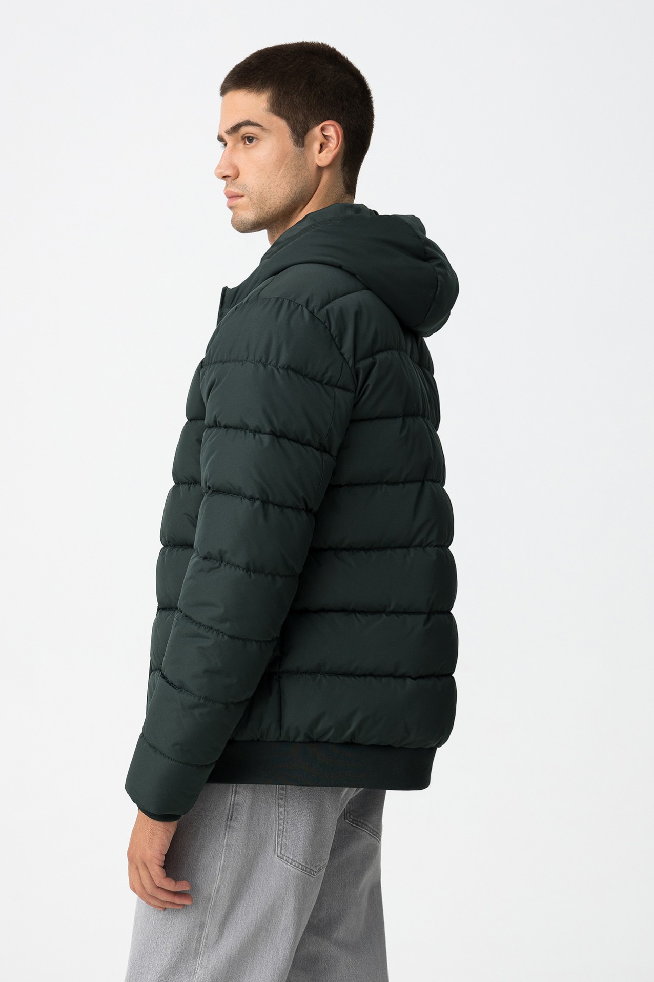 Casaco Acolchoado Resistente  Vento