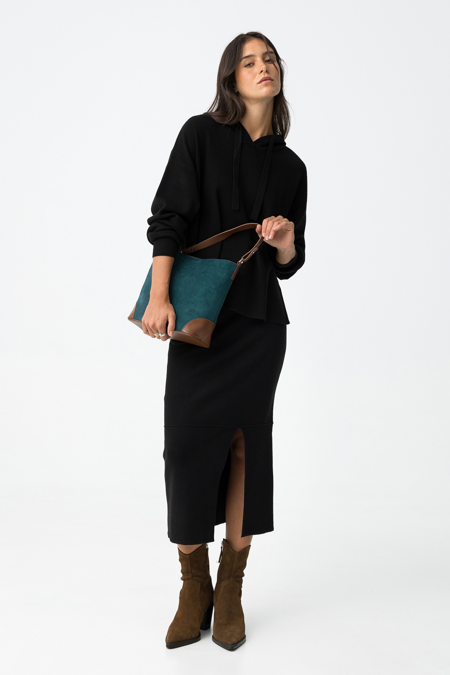 Midi Knit Skirt