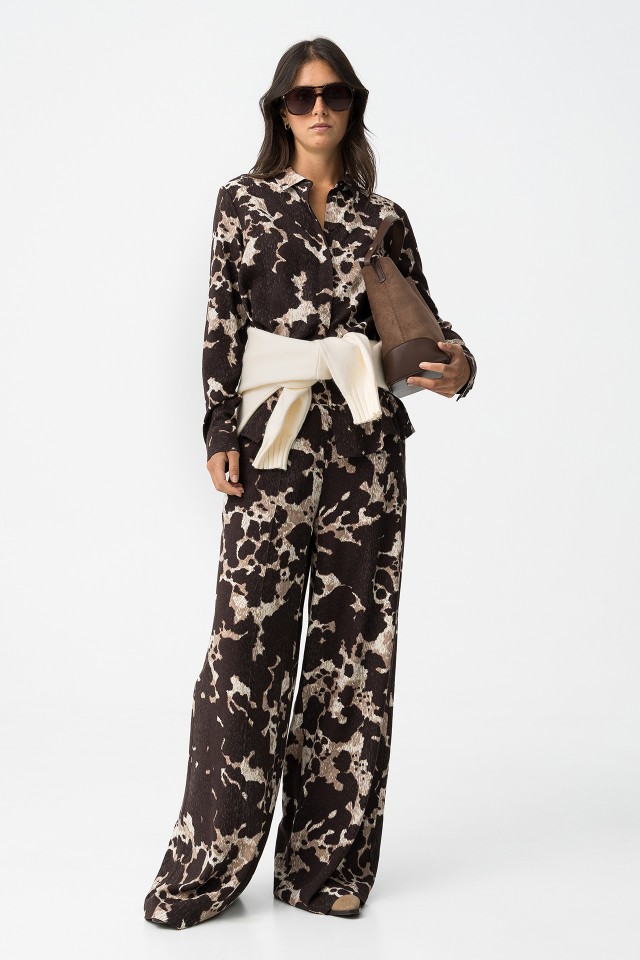 Printed Palazzo Pants