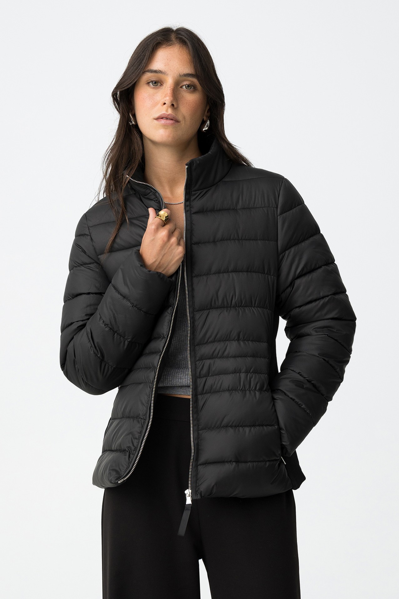 Black Puffer Jacket