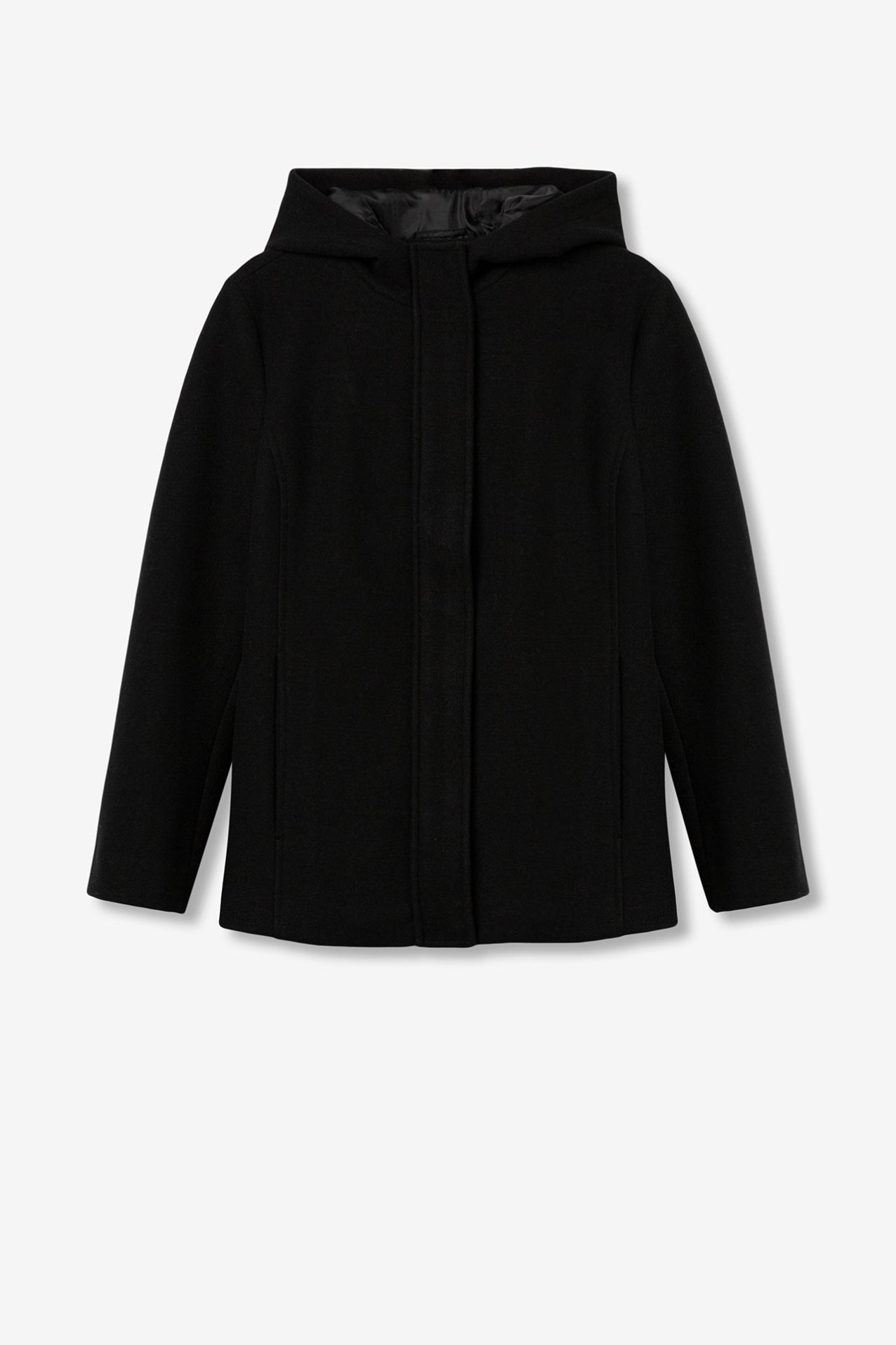 Abrigo Corto con Capucha