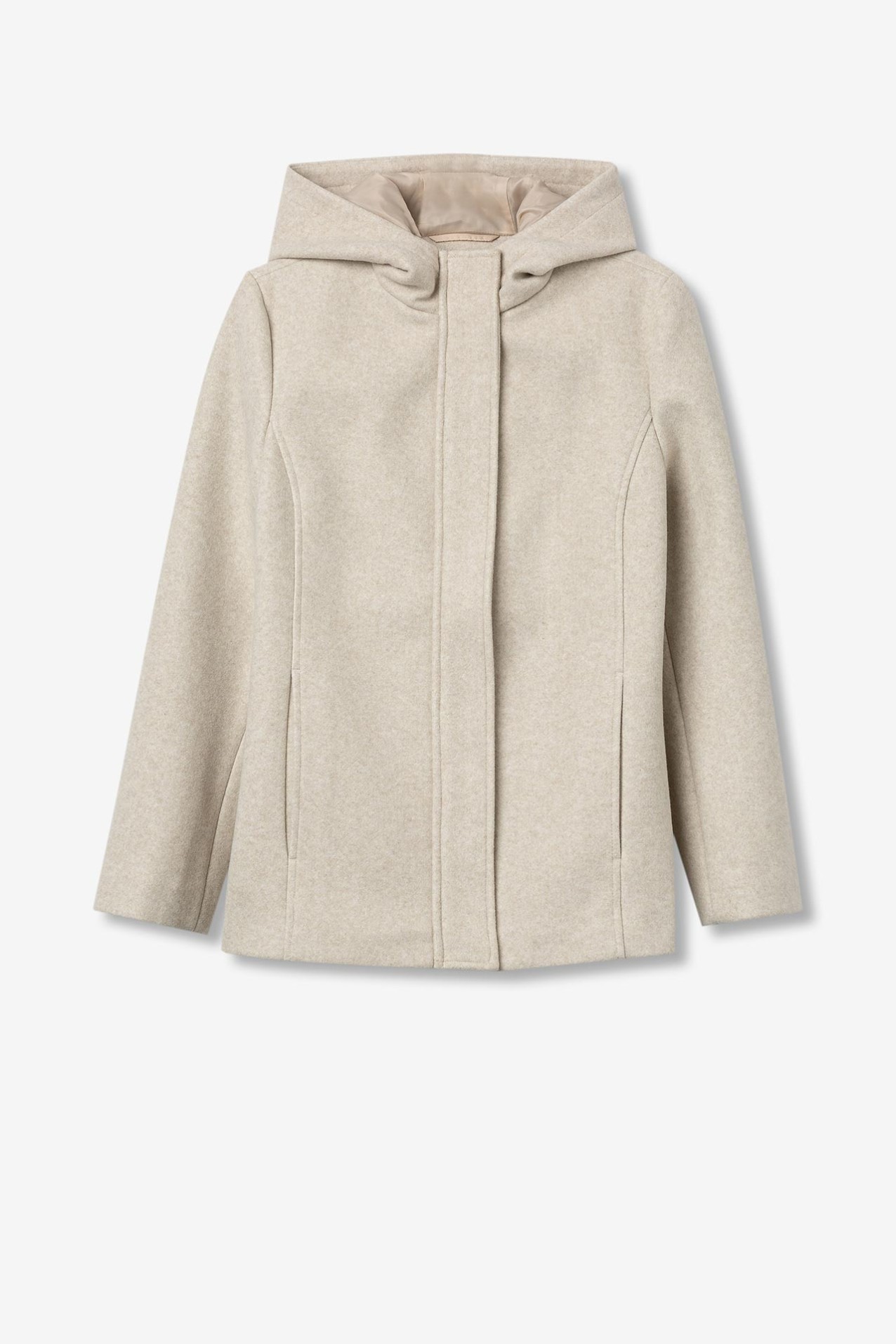 Casaco Curto com Capuz