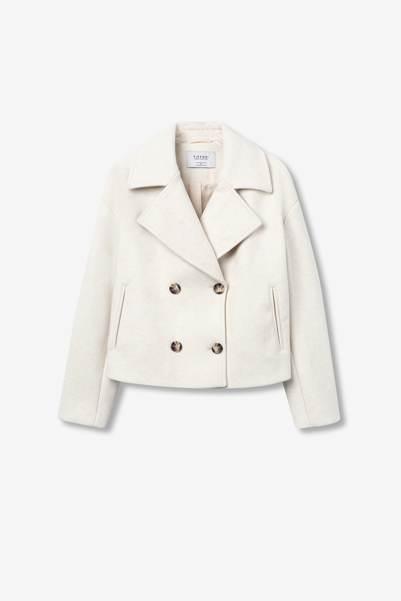 Relaxed Coat with Double Breasted