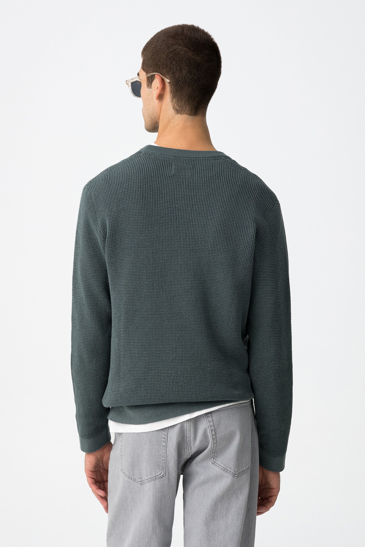 Camisola Tricotada Verde