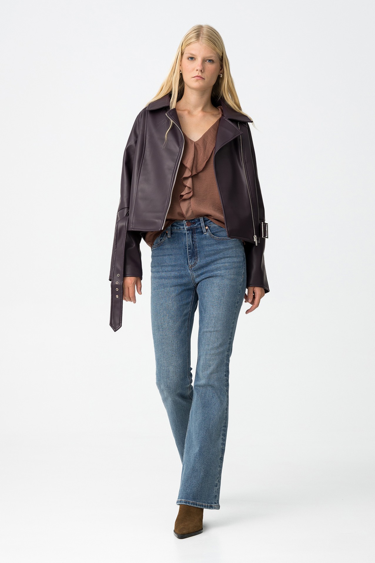 Zoe Flare Fit Thermal Jeans