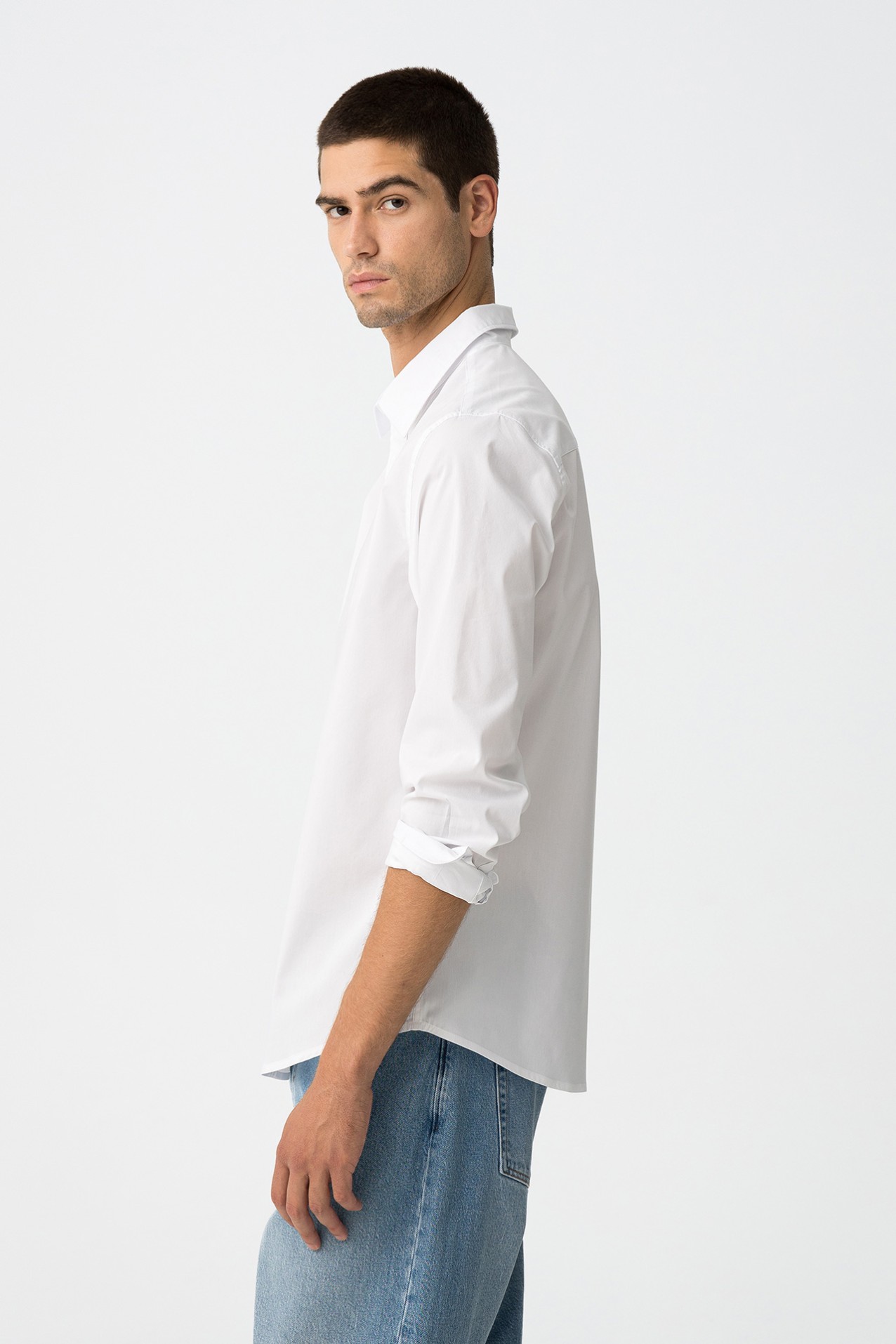 Camisa Slim Fit Easy Iron