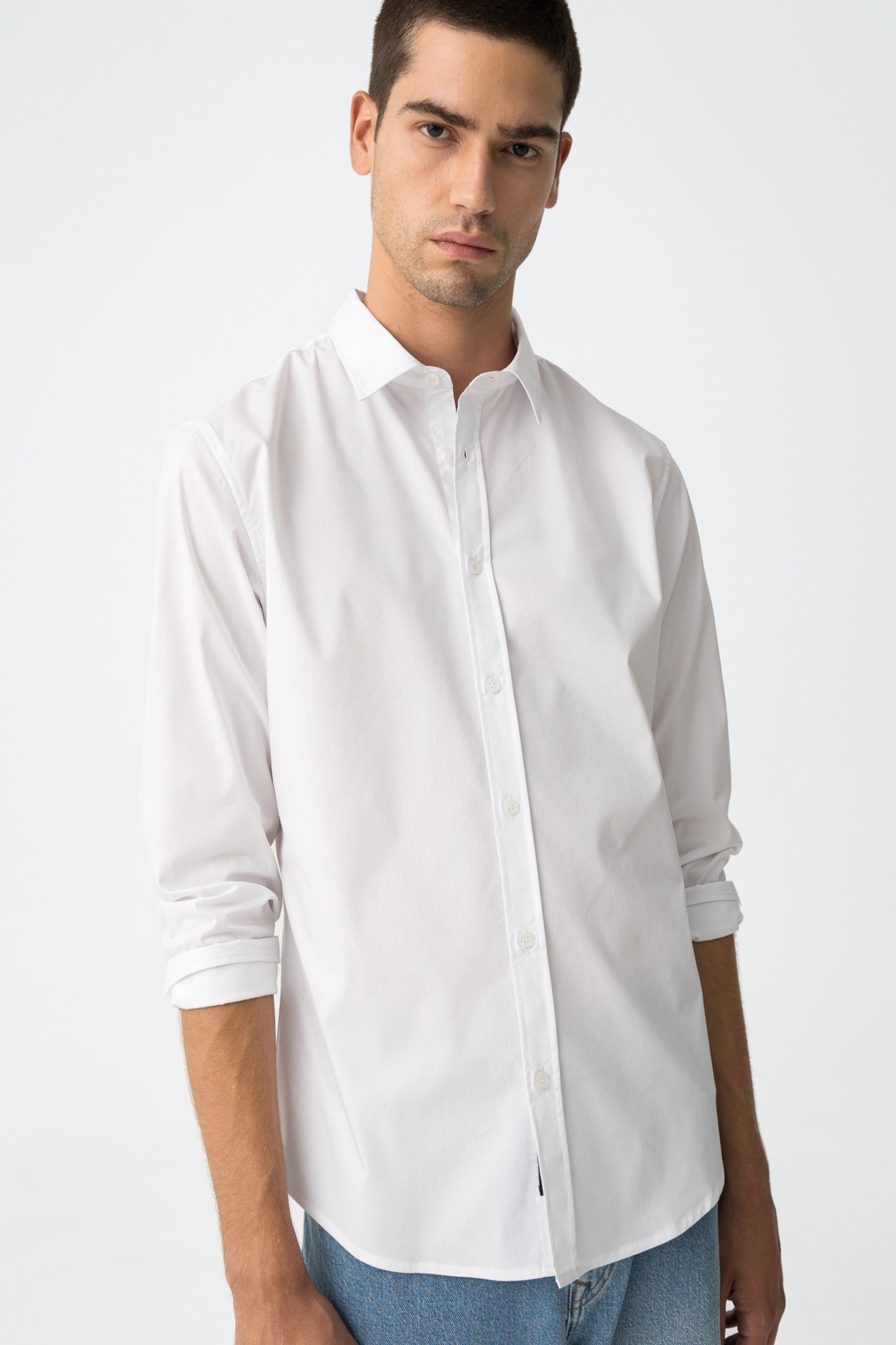 Camisa Slim Fit Easy Iron