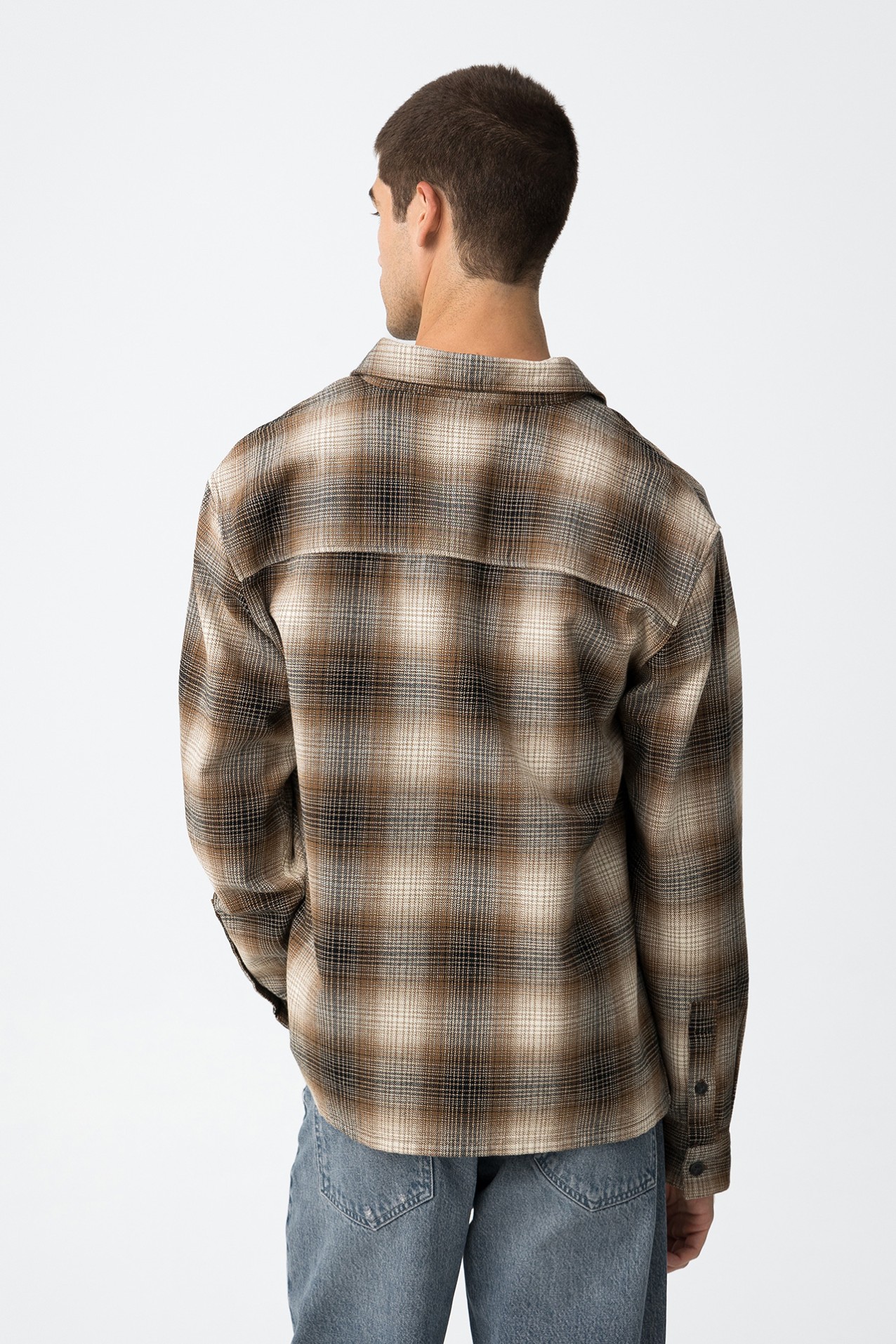 Camisa Relaxed Fit Xadrez