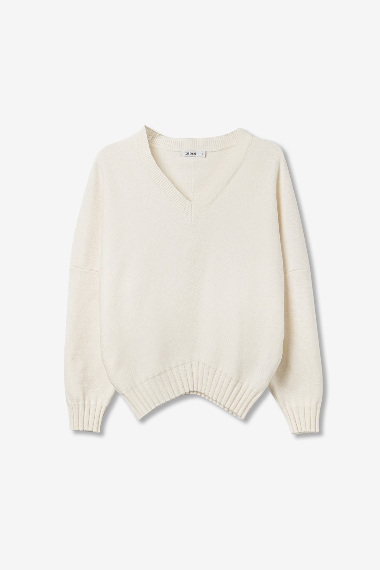 Jersey Oversized con Escote en V