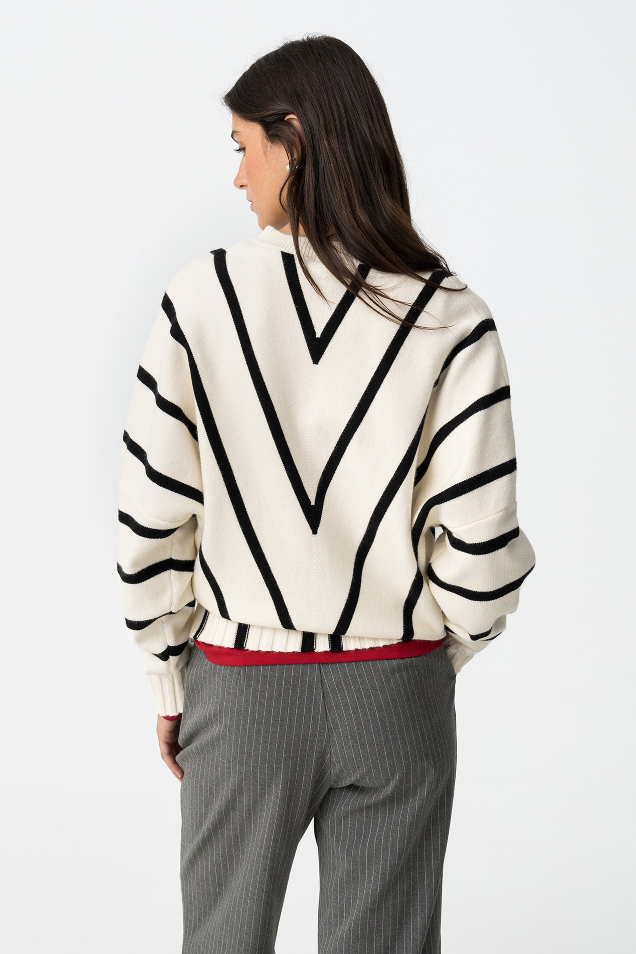 Oversized V-Neck Sweater