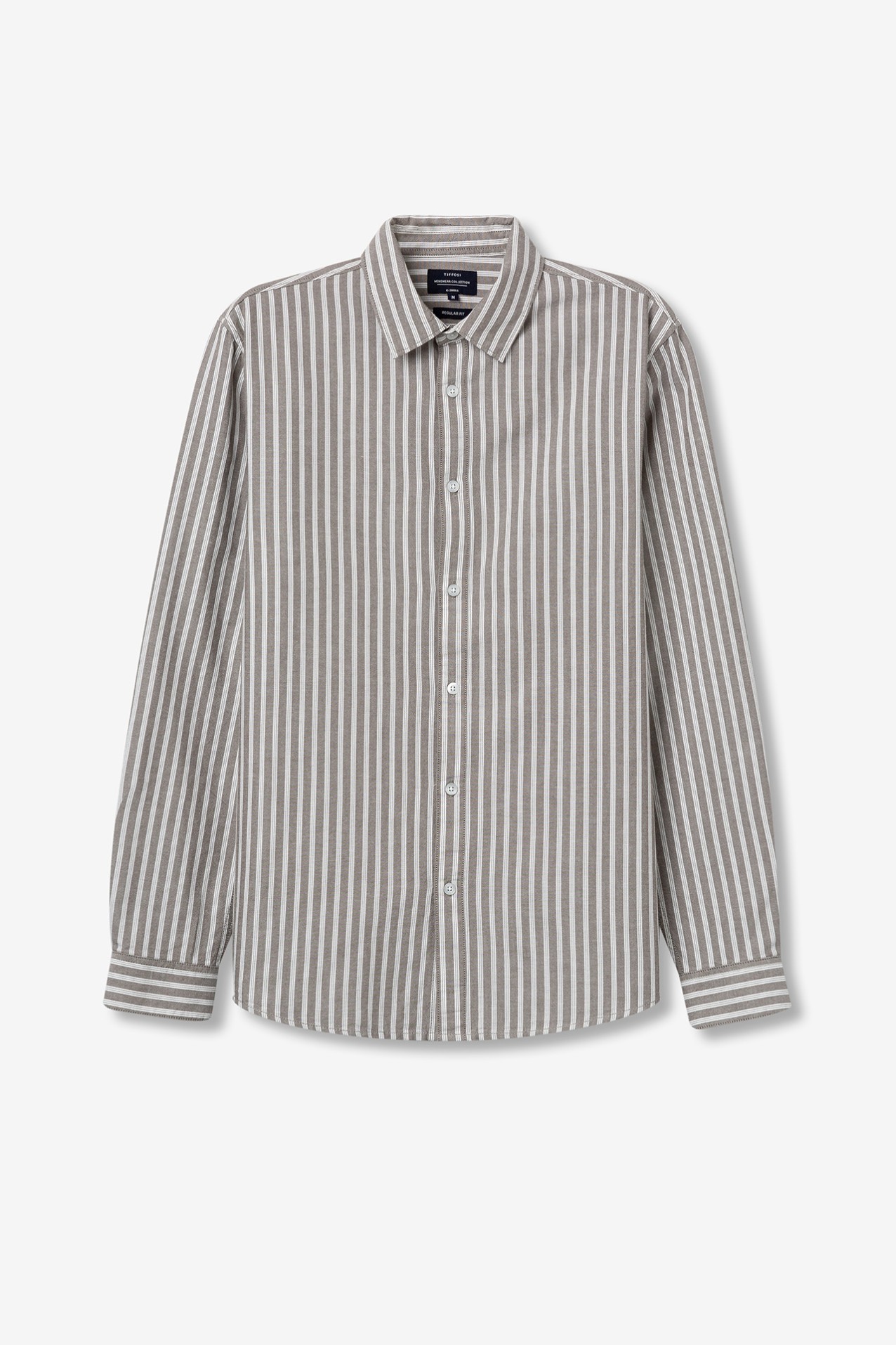 Camisa de Algodo s Riscas