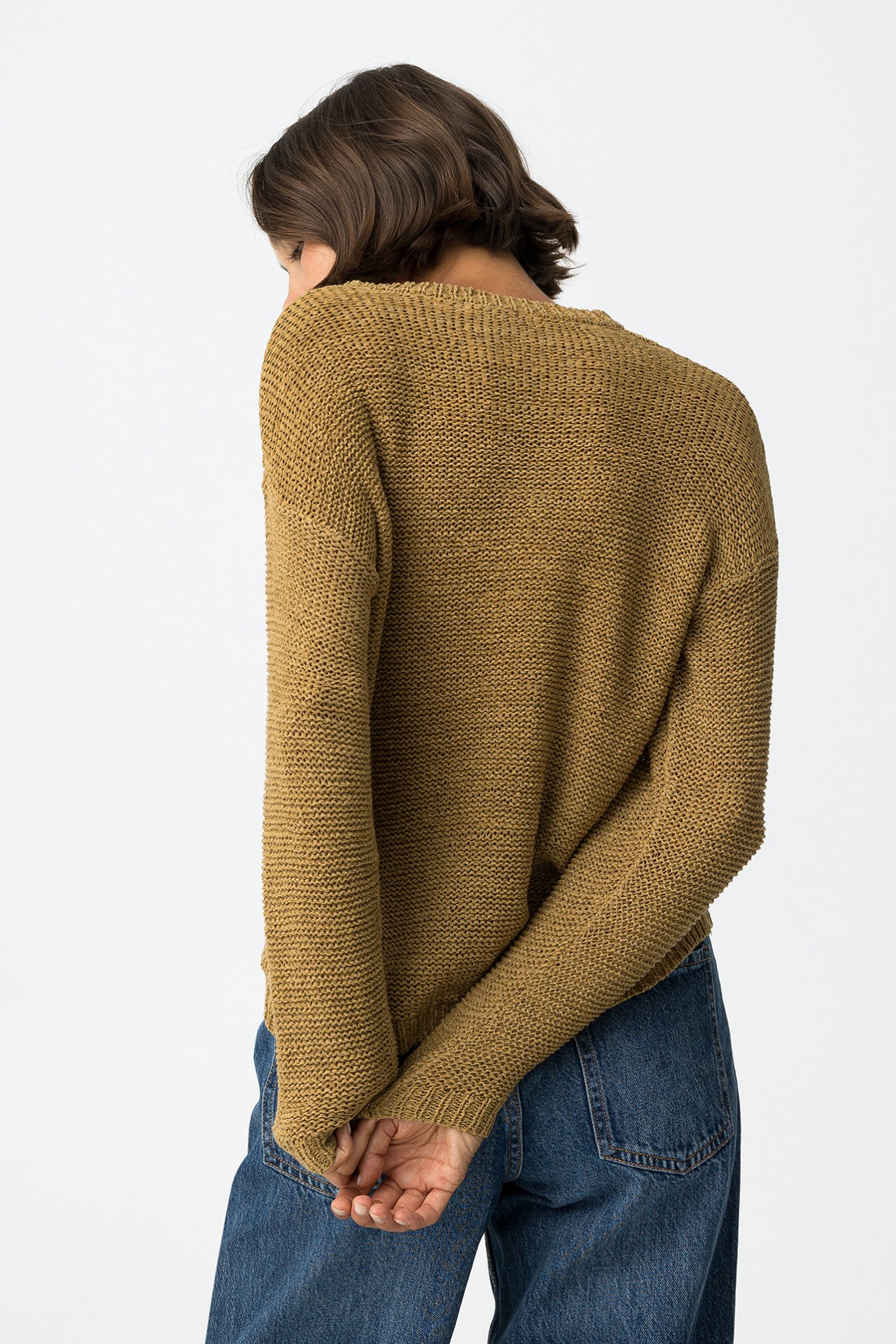 Mustard Knit Sweater