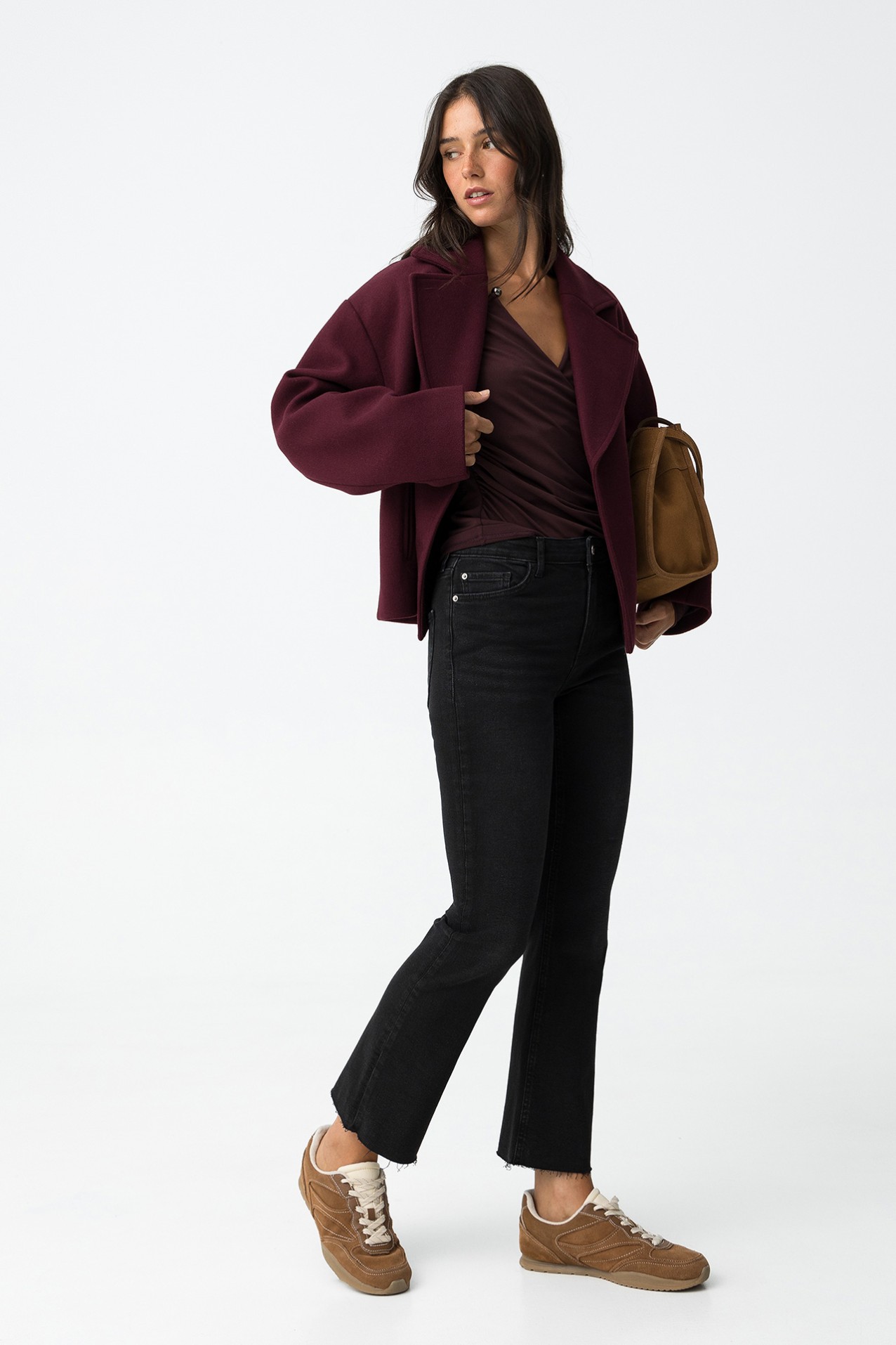 Megan Cropped Flare Jeans