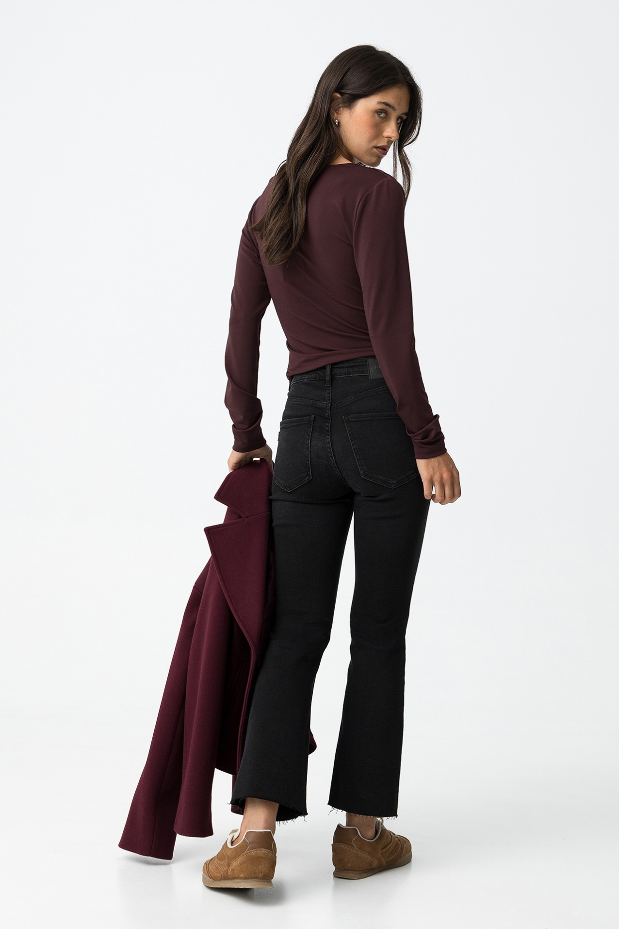 Megan Cropped Flare Jeans