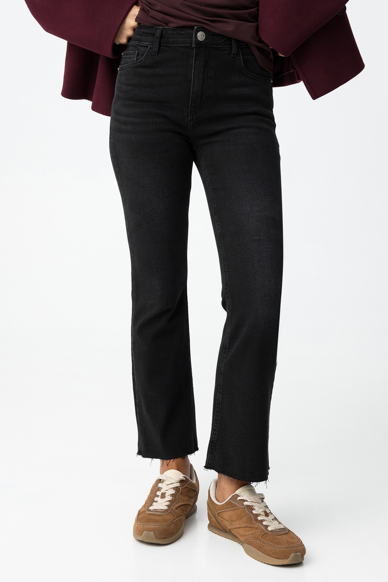 Megan Cropped Flare Jeans