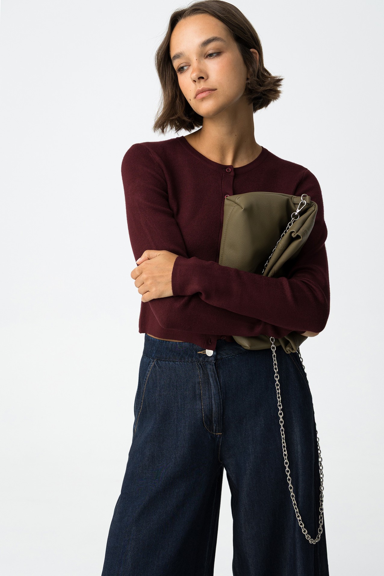 Cardigan Slim Tricotado