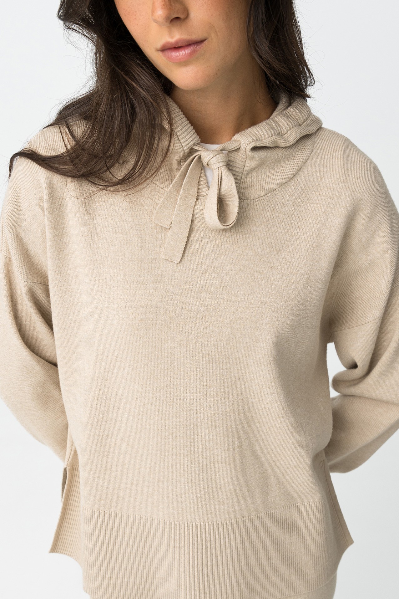 Relaxed Fit Hooded Sweater