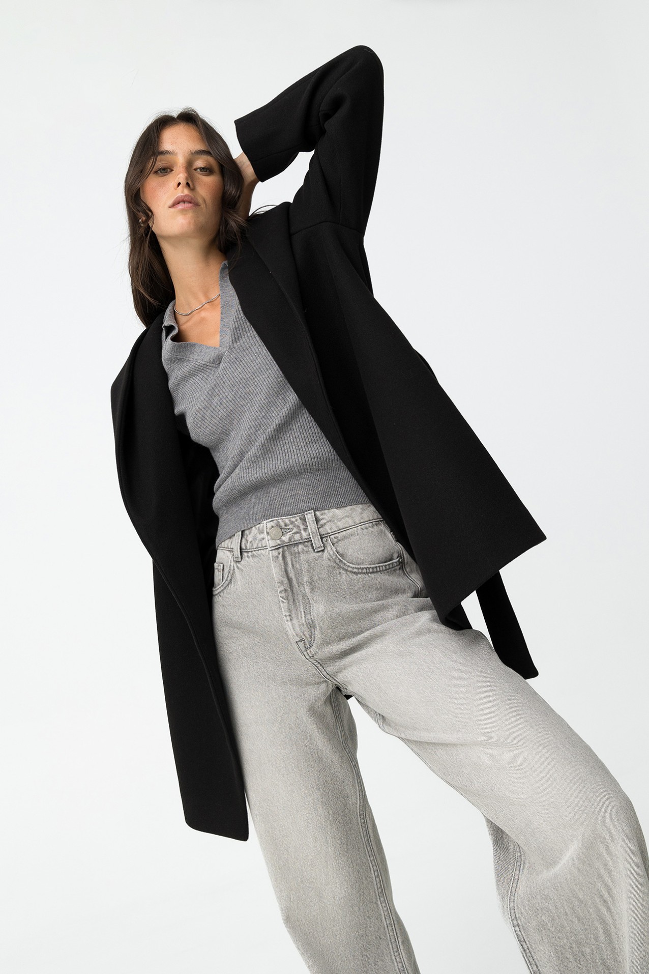 Casaco Comprido com Capuz