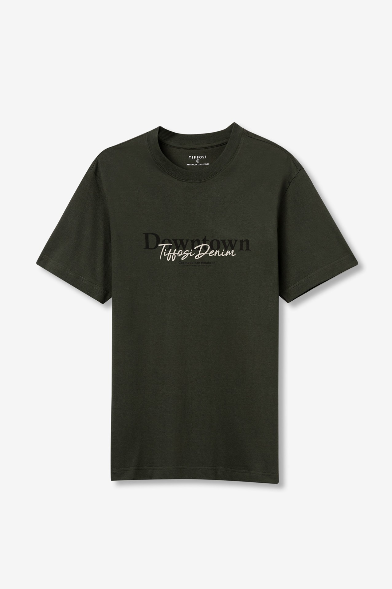 Camiseta Estampada en Relieve