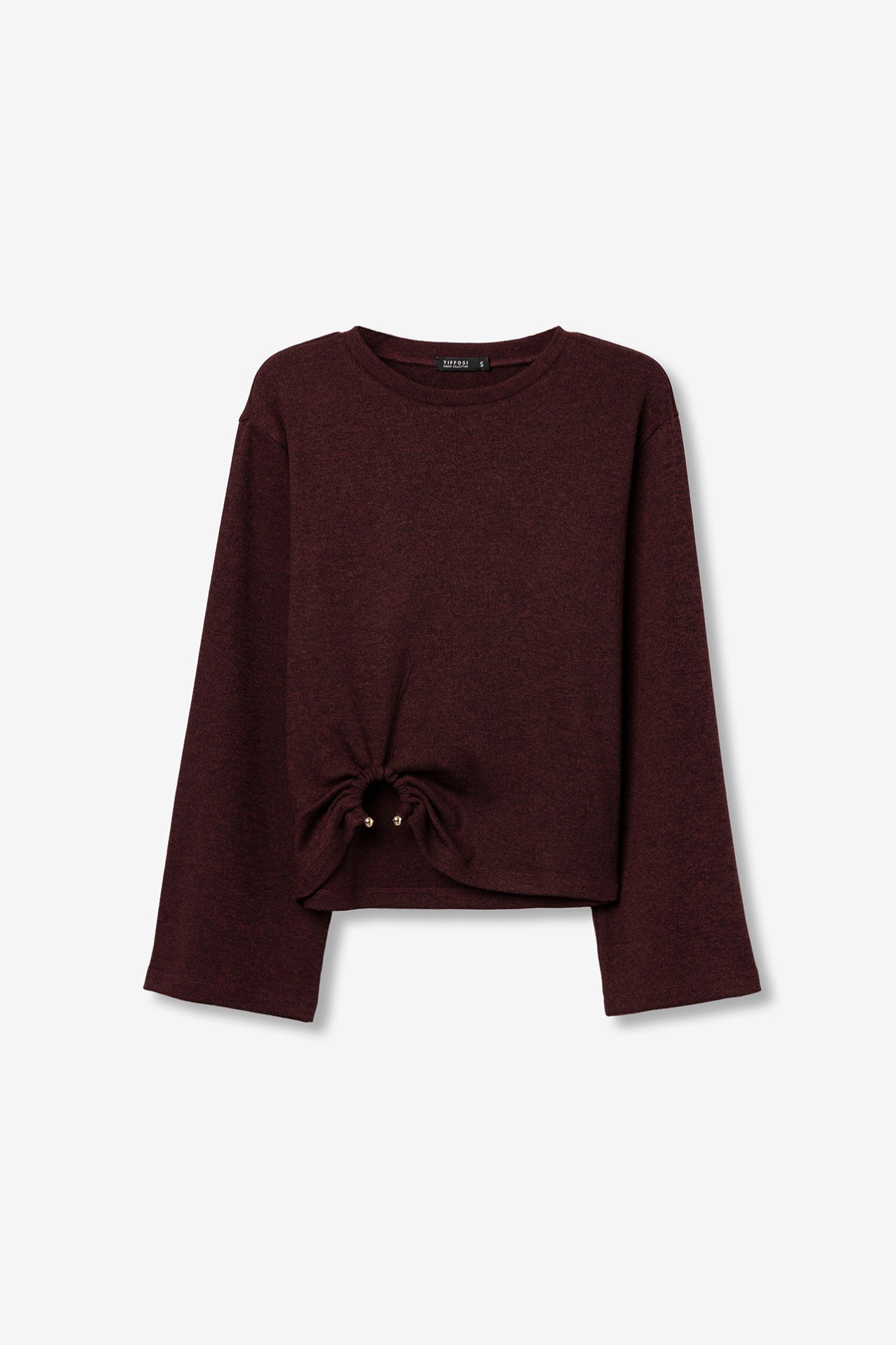 T-shirt with Metal Ring