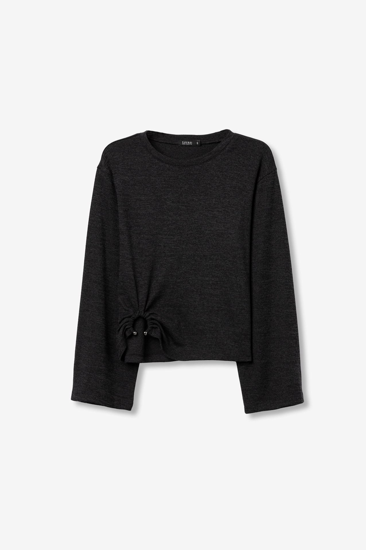 T-shirt com Aro de Metal