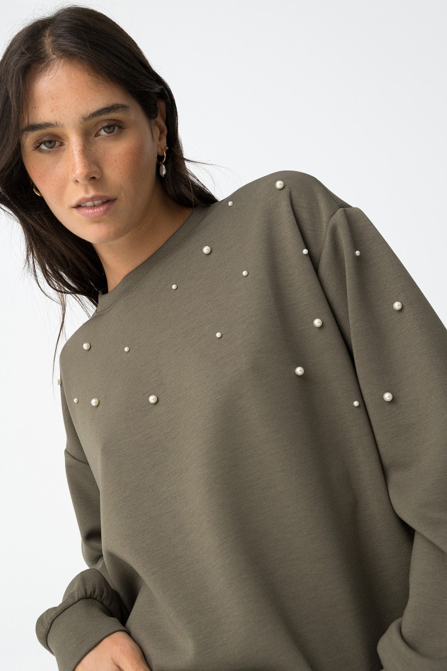 Embellished Sweatshirt