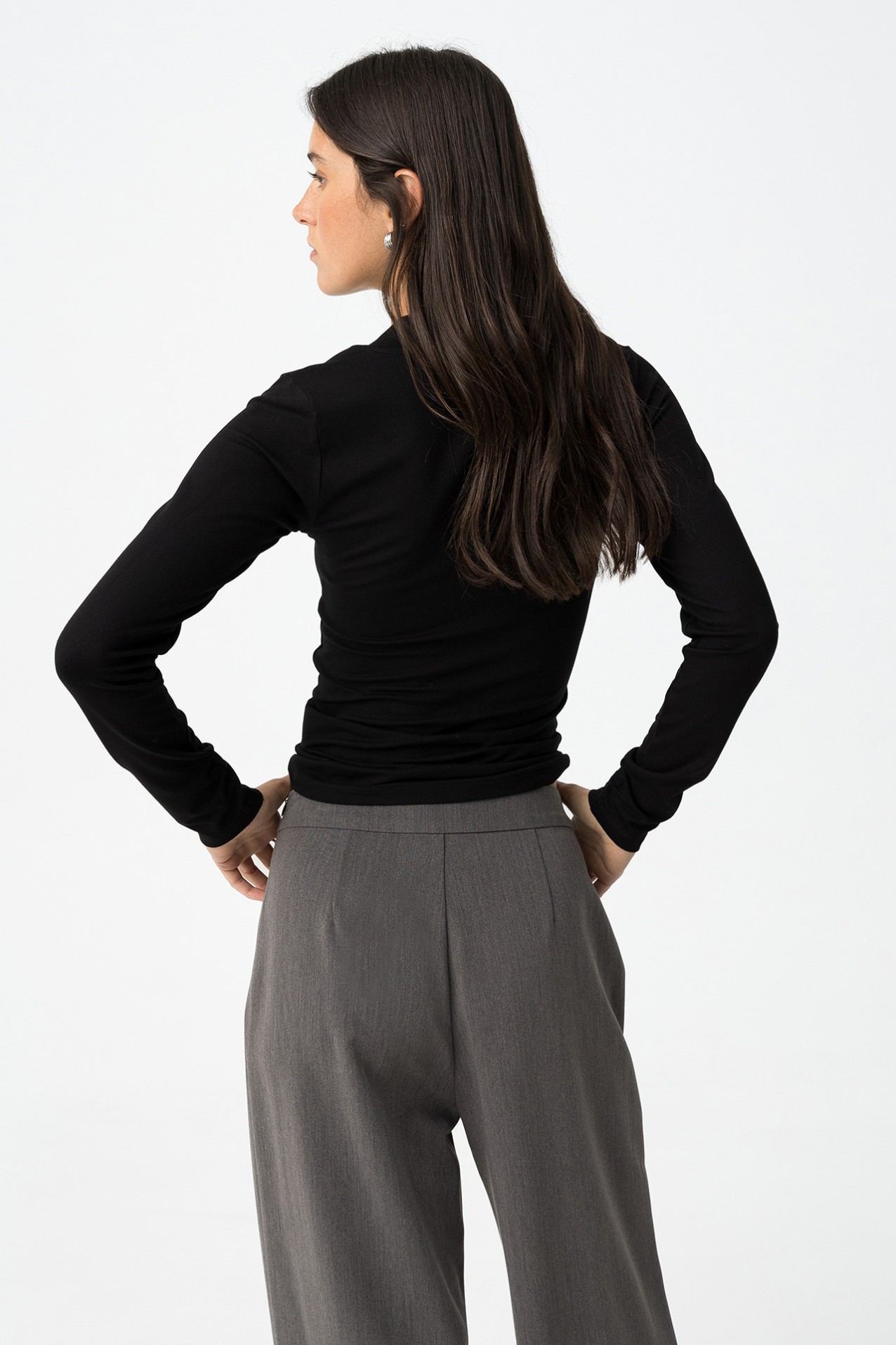 T-shirt Super Slim Decote V