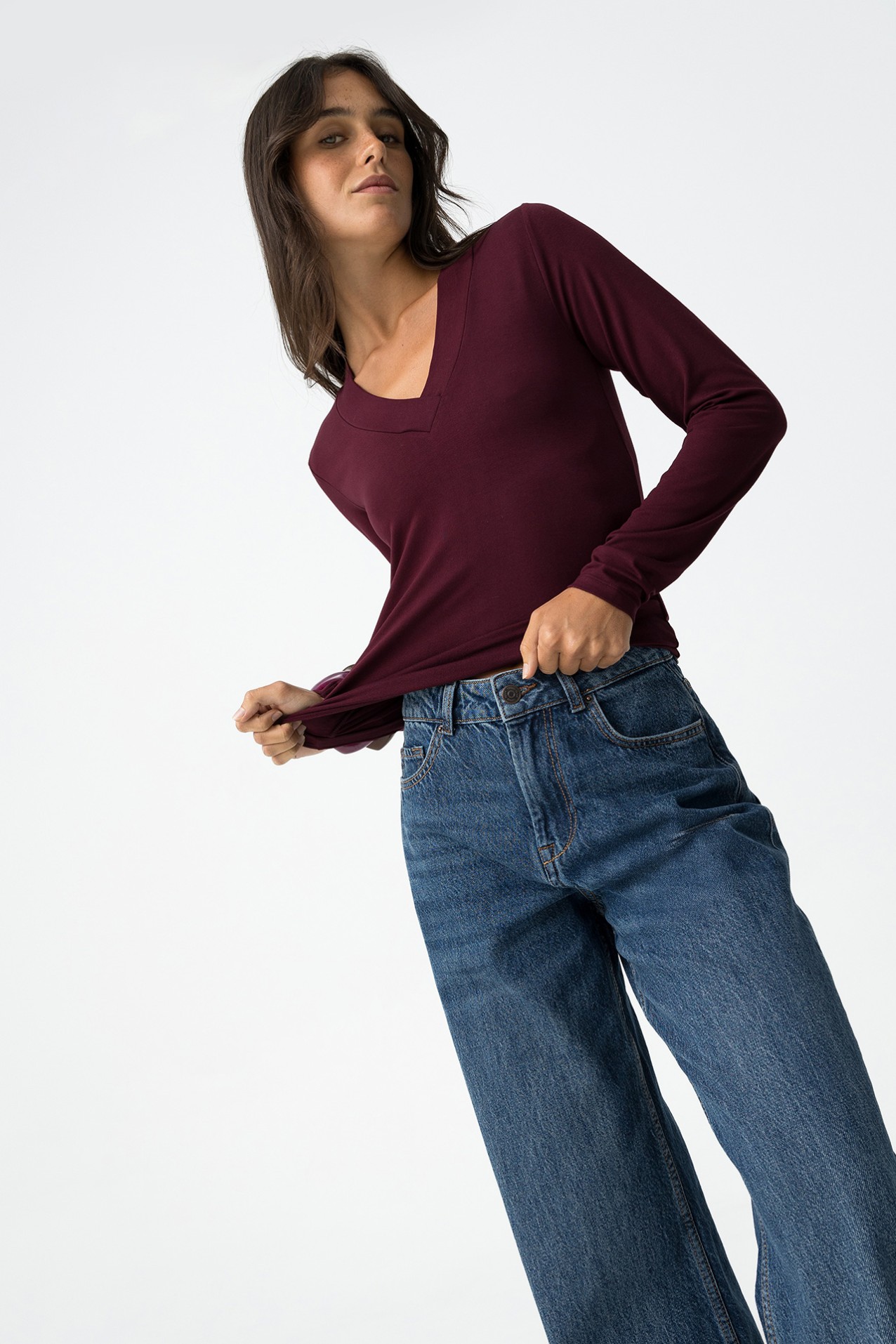 Super Slim Fit V-Neck T-Shirt