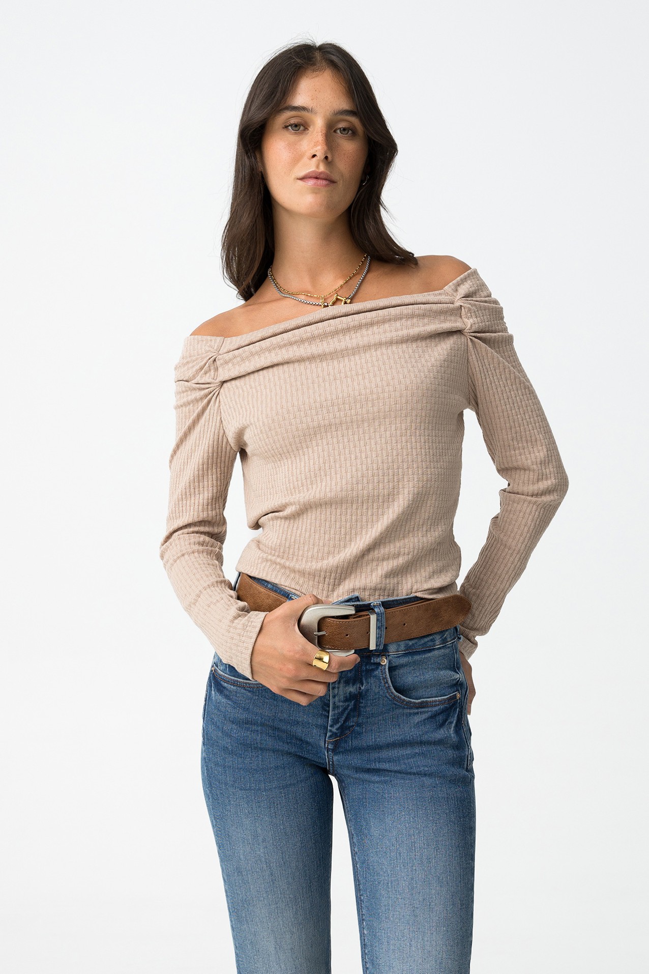 T-Shirt Slim Fit Canelada