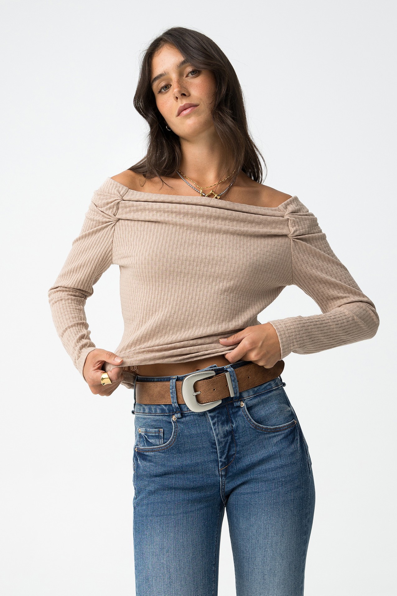 T-Shirt Slim Fit Canelada