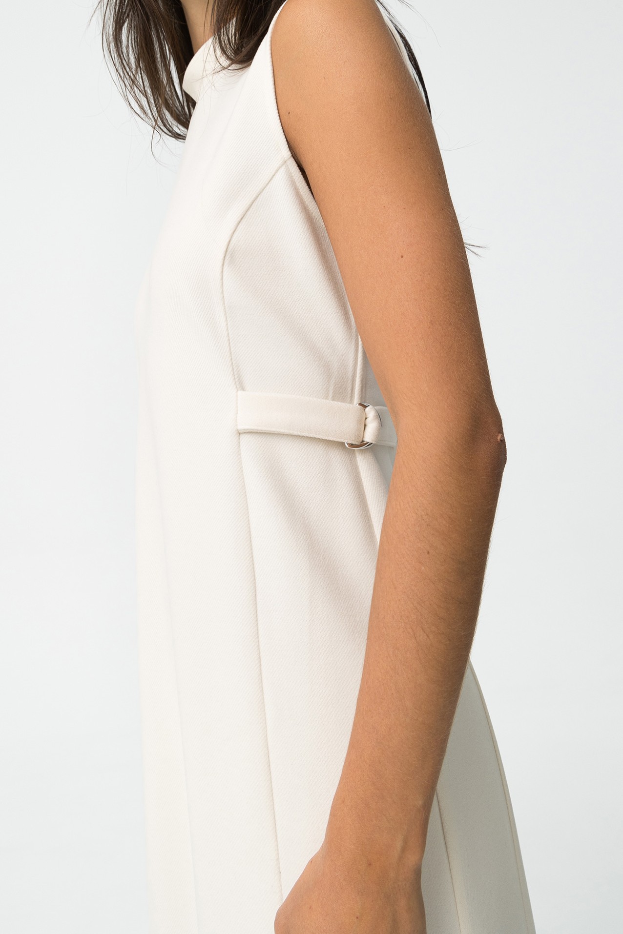 Dress with Decorative Straps