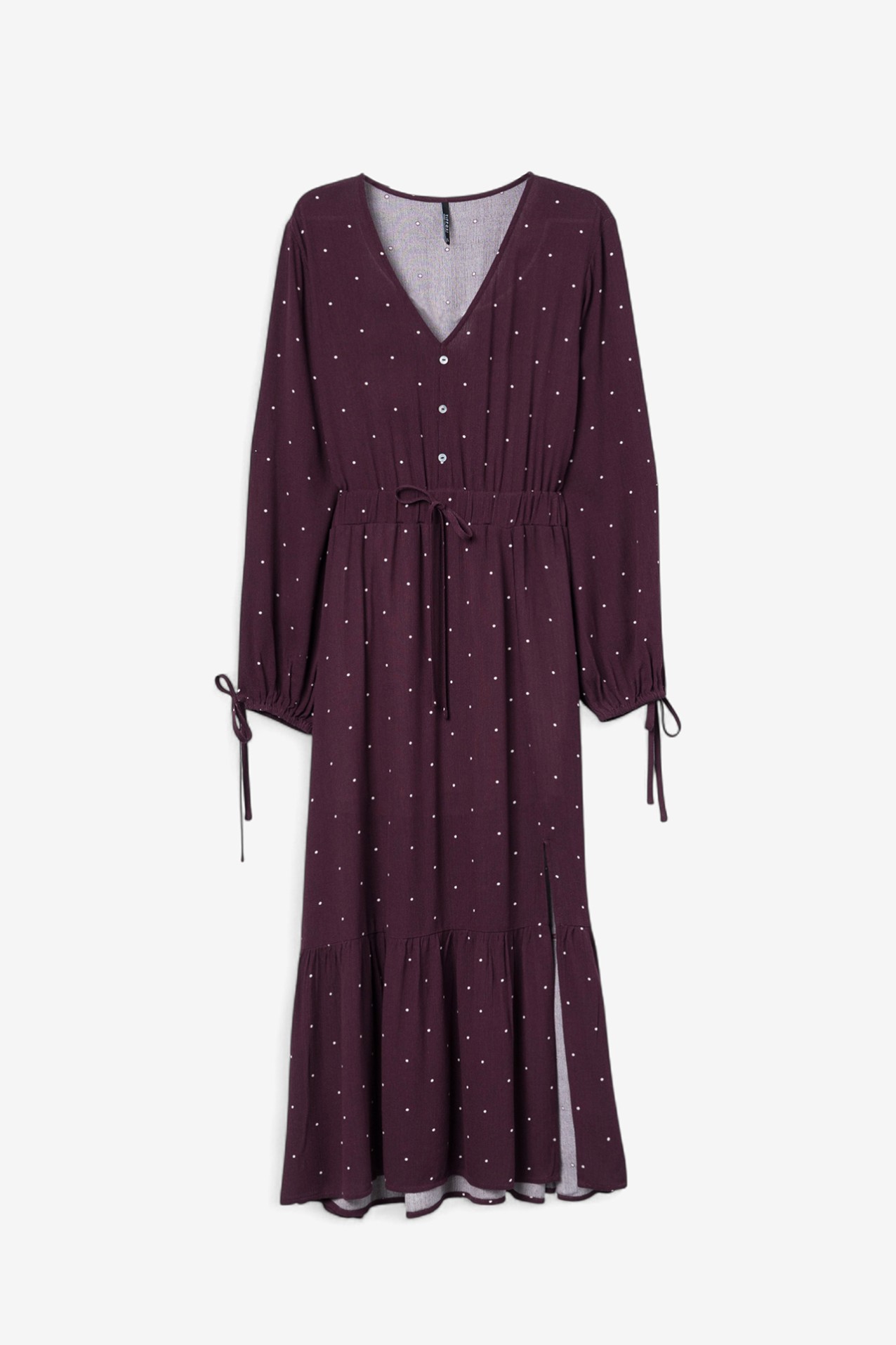 Vestido longo com padro