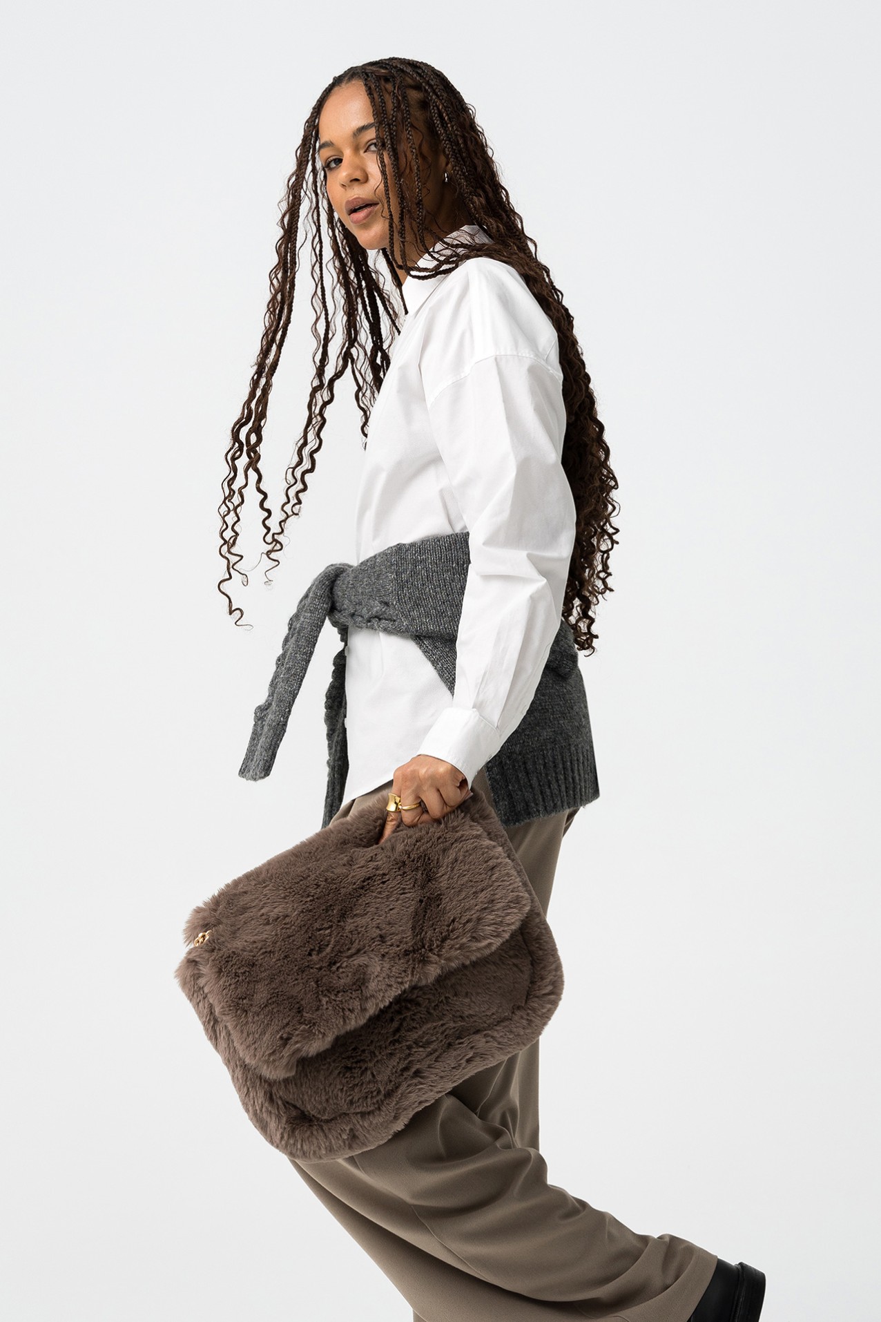 Relaxed V-Neck Shirt