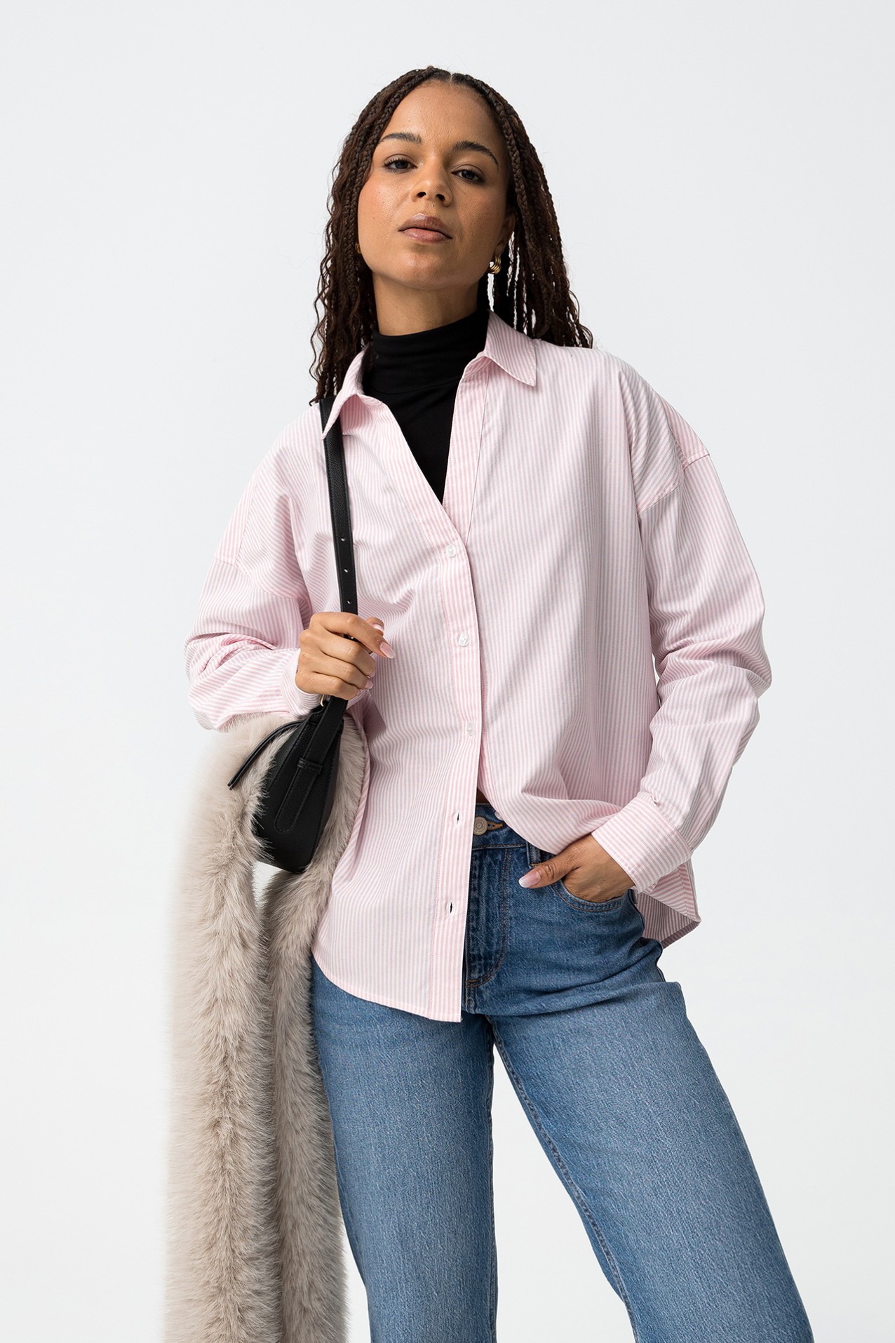 Camisa Relaxed Decote V