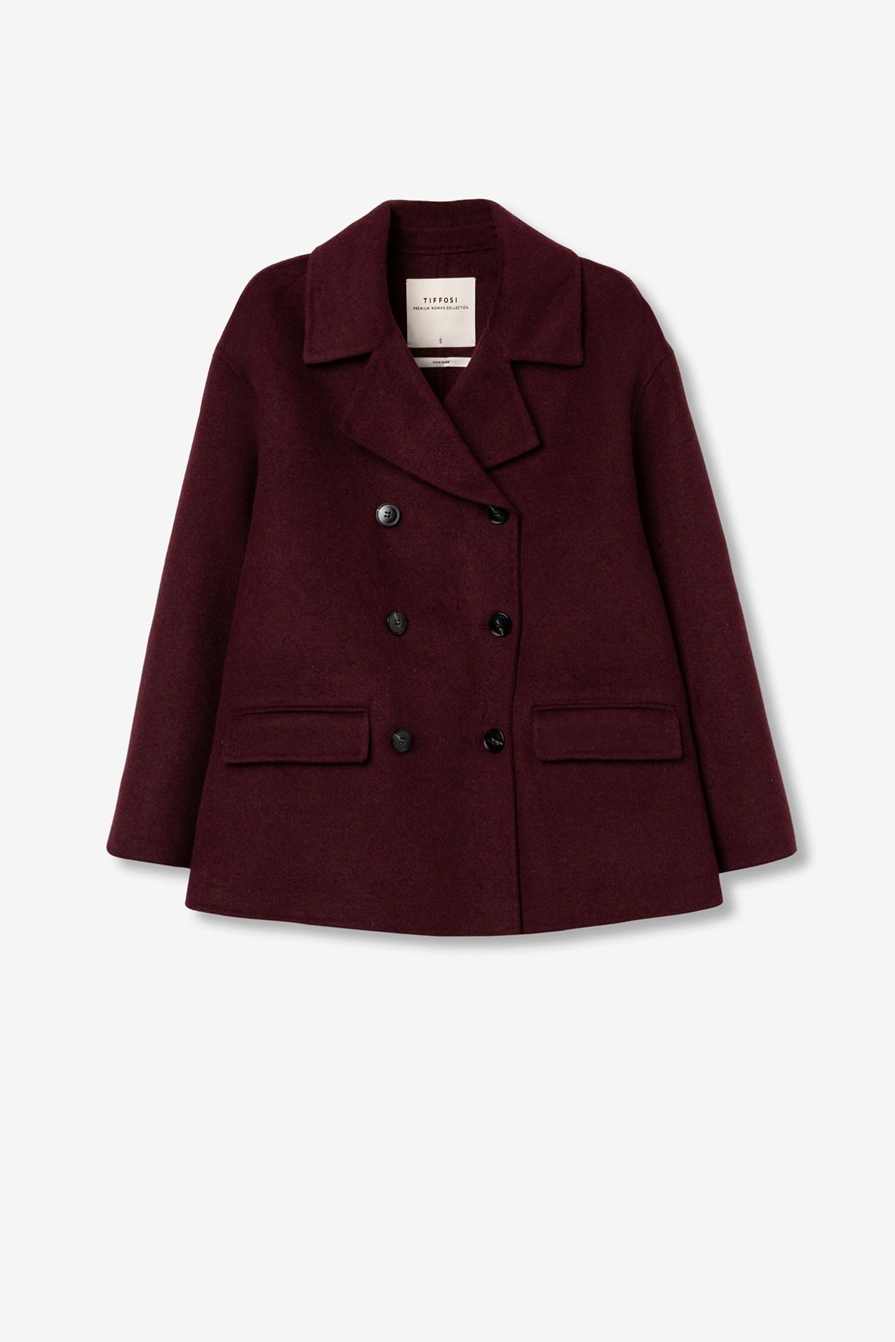 Wool-Effect Short Jacket