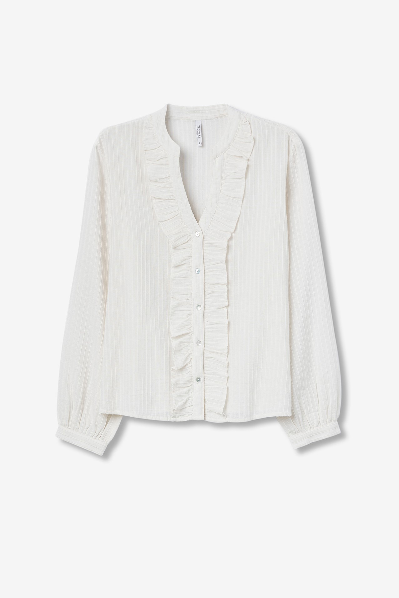 Beige Long Sleeve Shirt