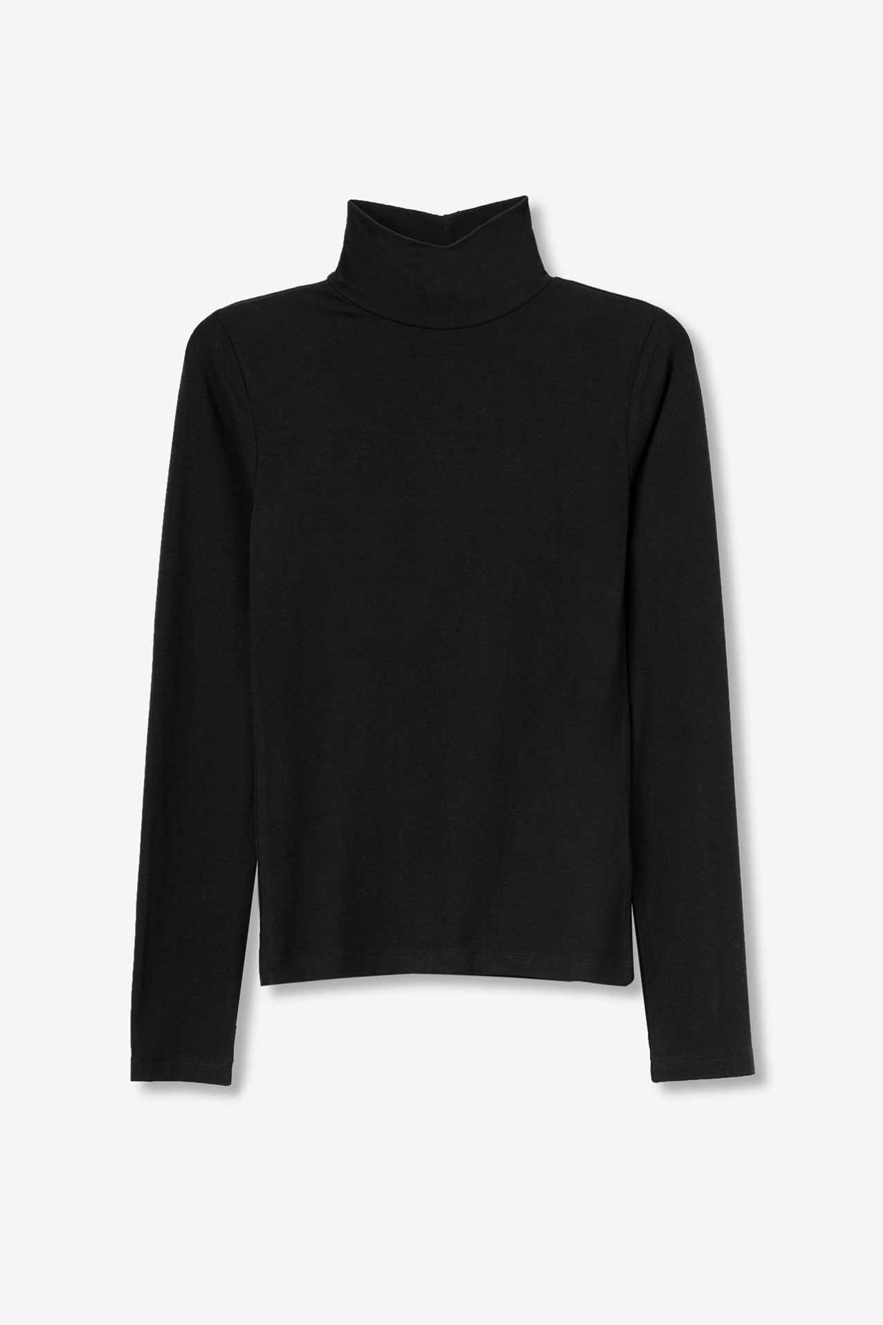 Camiseta negra ajustada