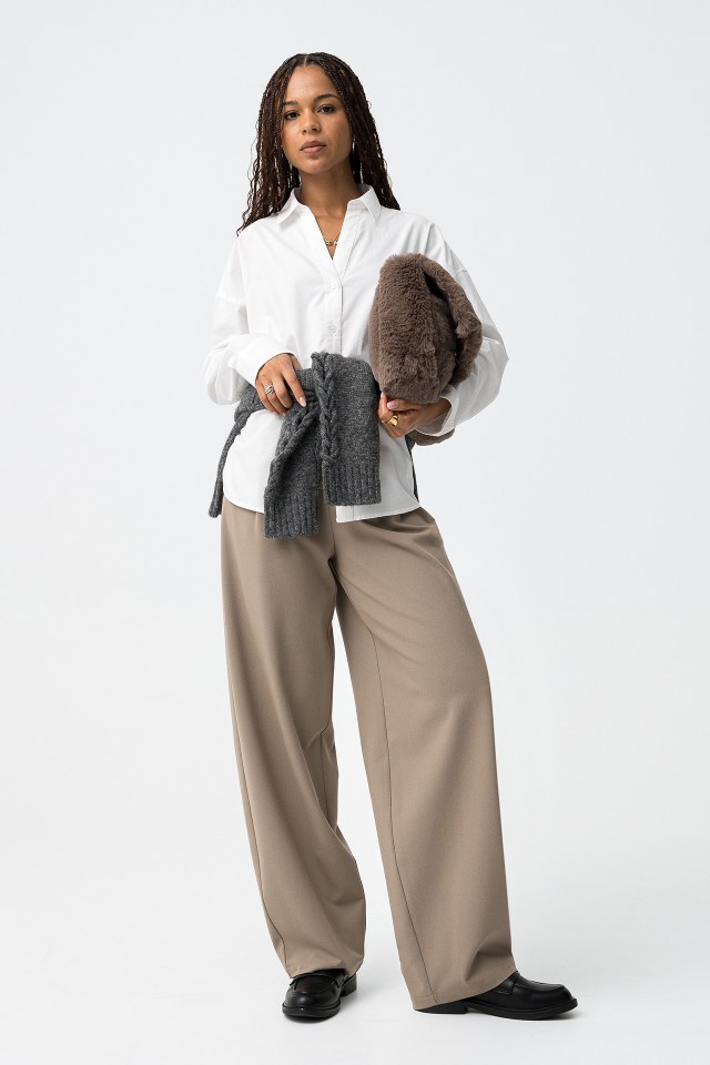 Balloon Pants with Pleats