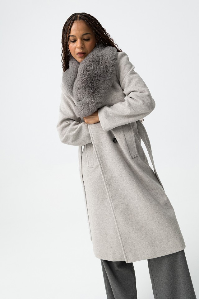 Grey Long Coat