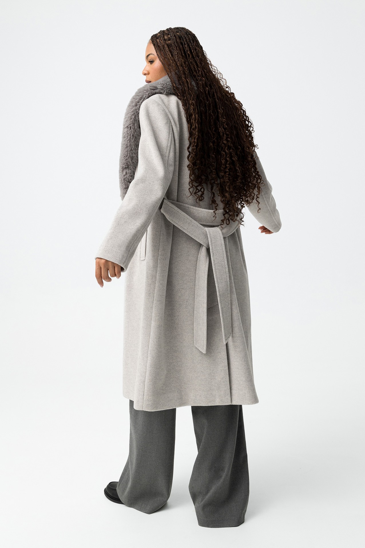 Grey Long Coat